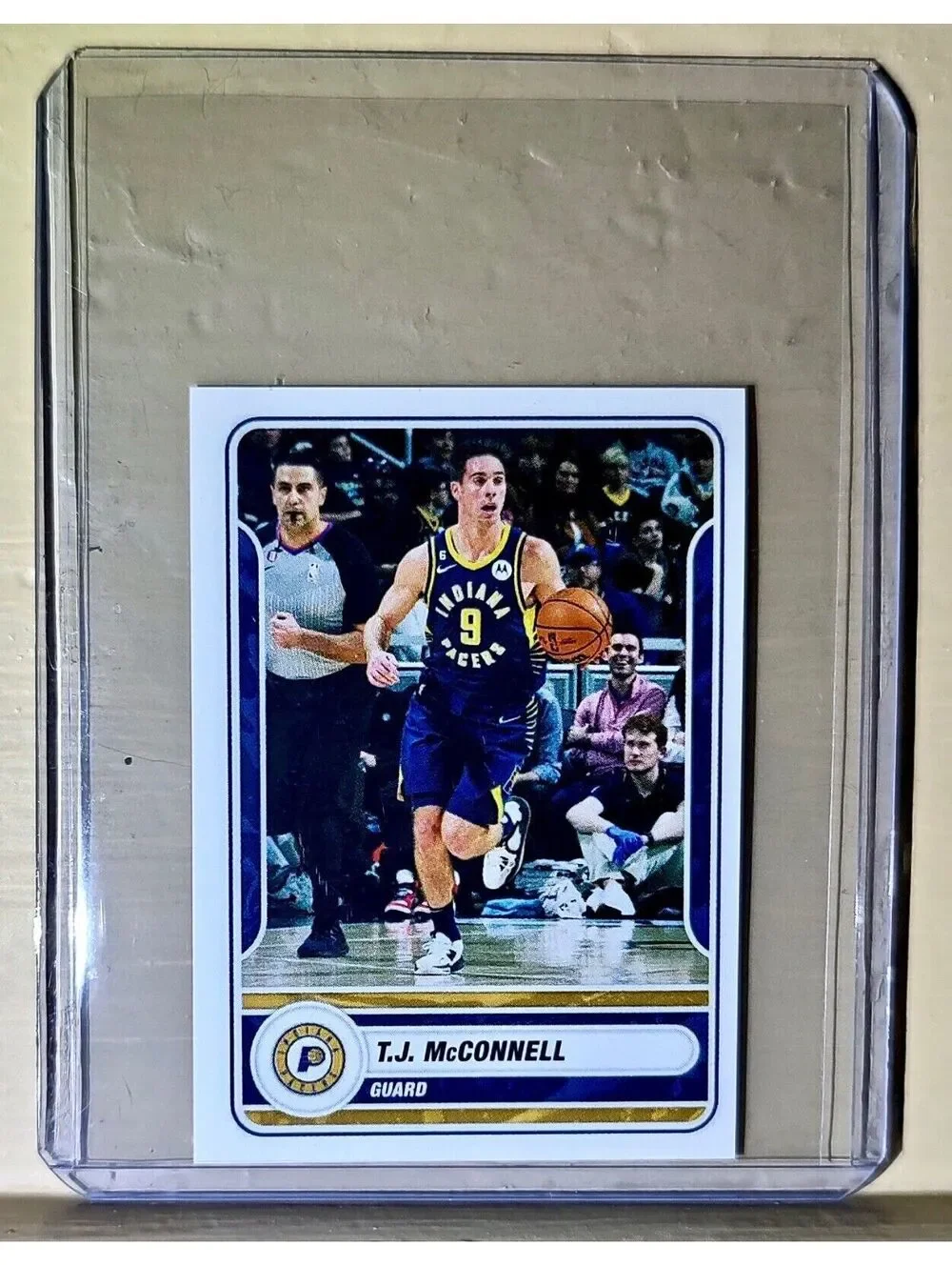 2023-24 T.J. McConnell Panini NBA Basketball #202 Sticker Indiana Pacers